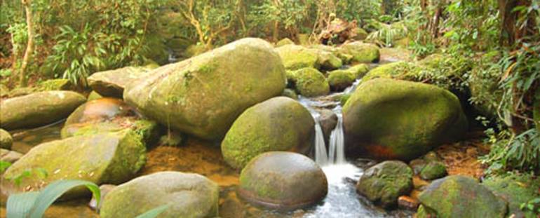 Cachoeira dos Codós - Explore a &#039;pedra que engole&#039; em Trindade.