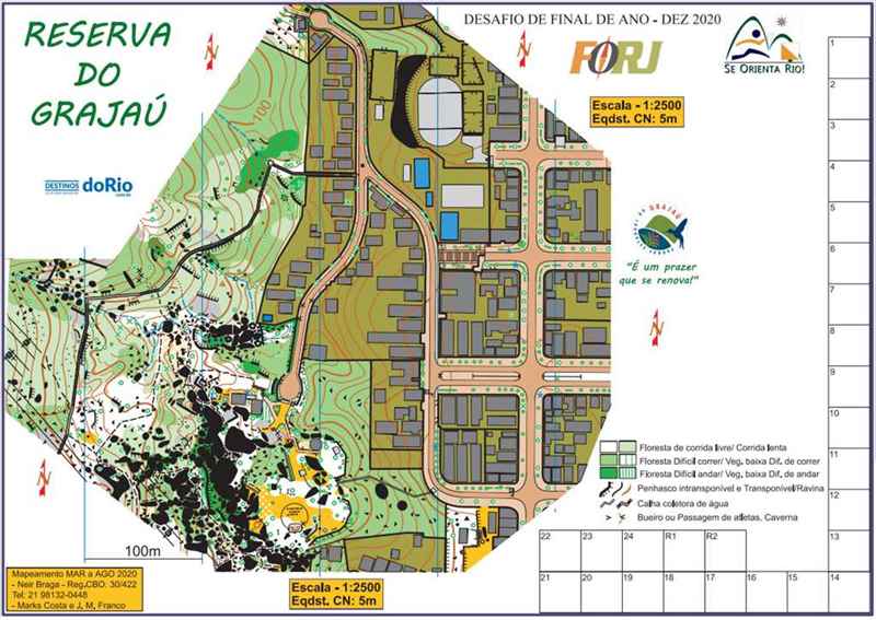 mapa grajau