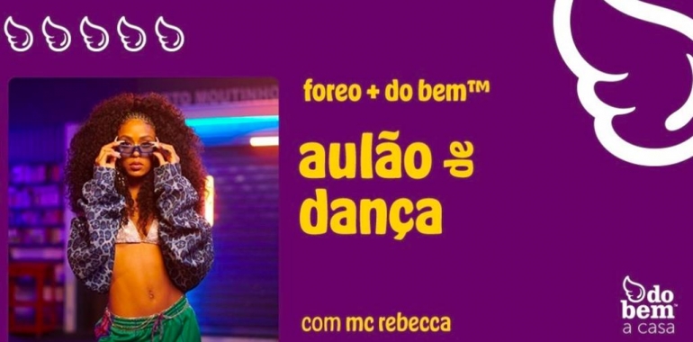 MC Rebecca dá aula de dança gratuita em Ipanema