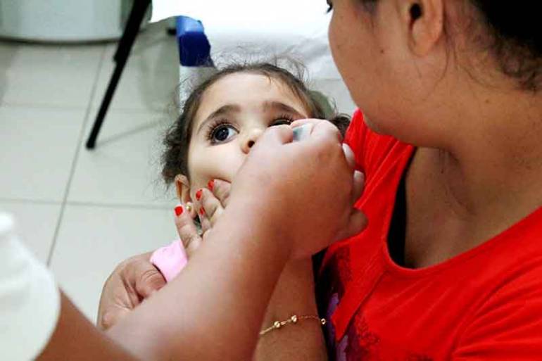 Itatiaia ultrapassa 100% da meta de vacinados contra a Poliomielite e o Sarampo