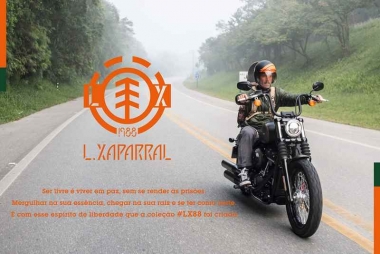 Element lança linha exclusiva assinada pelo skatista Lucas Xaparral