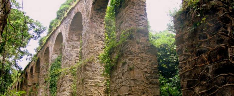 O Aqueduto Lazareto em Ilha Grande tem muita história para contar