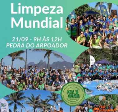 Arpoador une forças com o mundo em dia histórico de limpeza