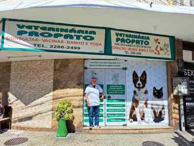 Fachada da Clínica Veterinária Propato no Humaitá