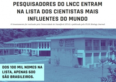 Pesquisadores do LNCC/MCTI entram na lista dos cientistas mais influentes do mundo