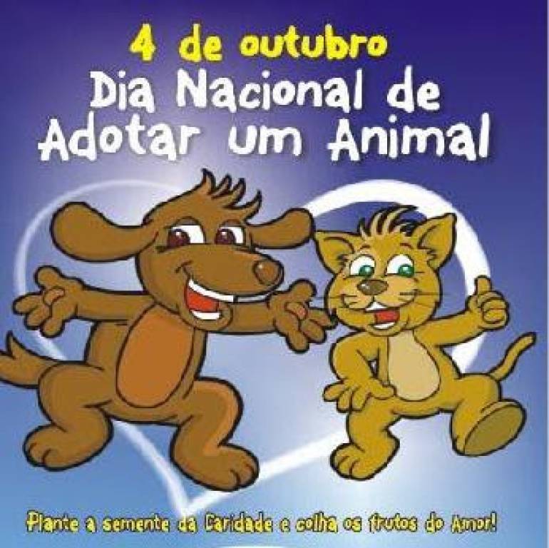  Dia Nacional de Adotar um Animal